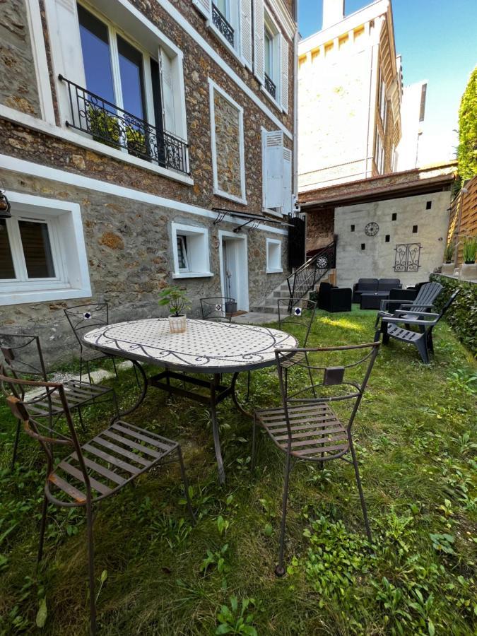 Superbe Appart Avec Jardin Prive Proche Paris Apartman Nogent-sur-Seine Kültér fotó