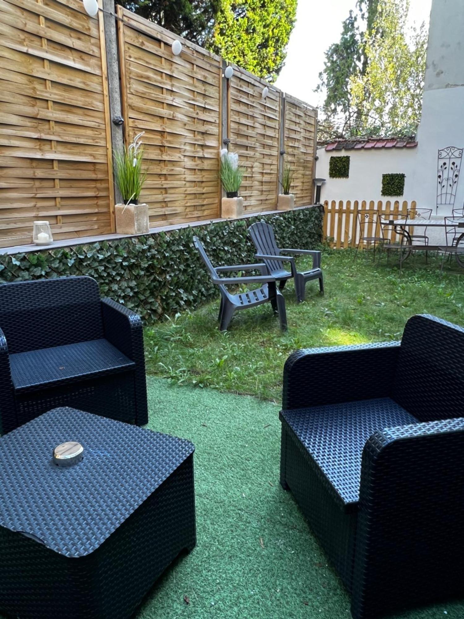 Superbe Appart Avec Jardin Prive Proche Paris Apartman Nogent-sur-Seine Kültér fotó